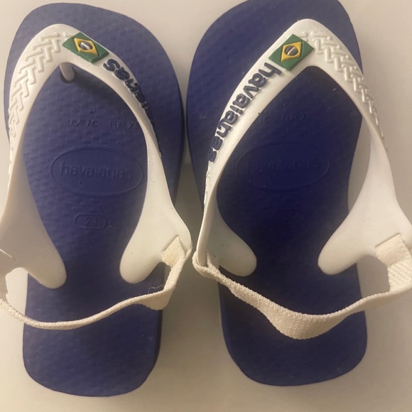 BNWT Toddler Havaianas Brasil Slingback Sandals 🇧🇷 - Picture 2 of 5